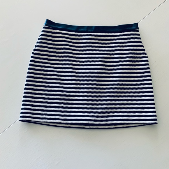 T by Alexander Wang • Twisted Stripe Mini Shirt • SZ 4 • Retail $350 - Picture 13 of 16
